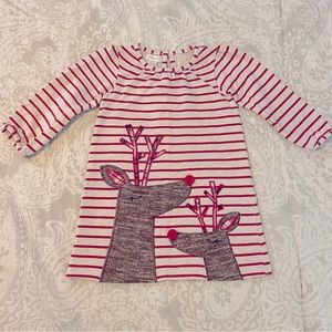 3T Mud Pie Reindeer Dress